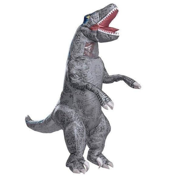 Disguise Adult Jurassic World Blue Inflatable Halloween Costume One Size - Picture 1 of 7